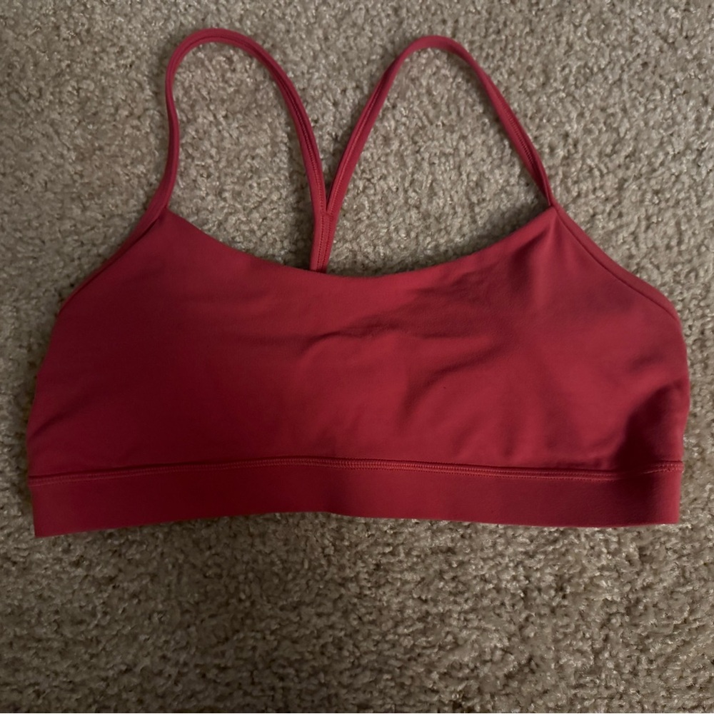Pink Lululemon Sports Bra